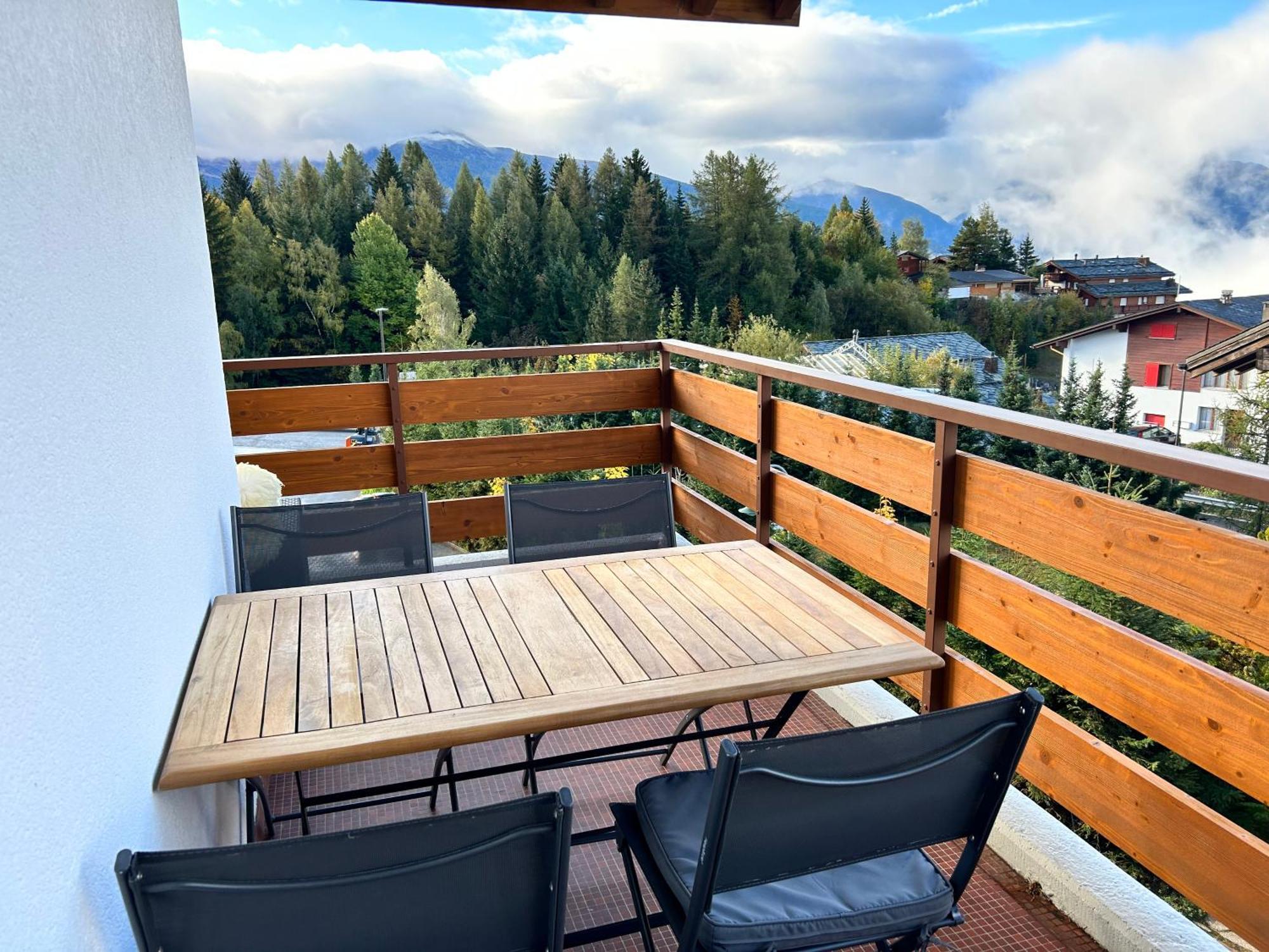 Apartmán La Jacinthe De Crans Exteriér fotografie